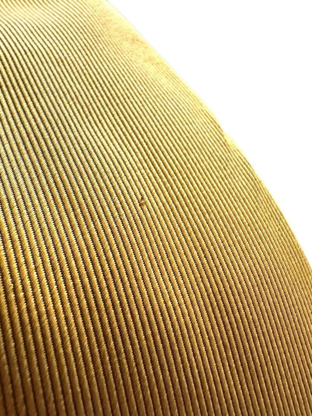 Vintage Fornasetti Milano Gold Silk Necktie Surrealist Pansy Eye Made in Italy